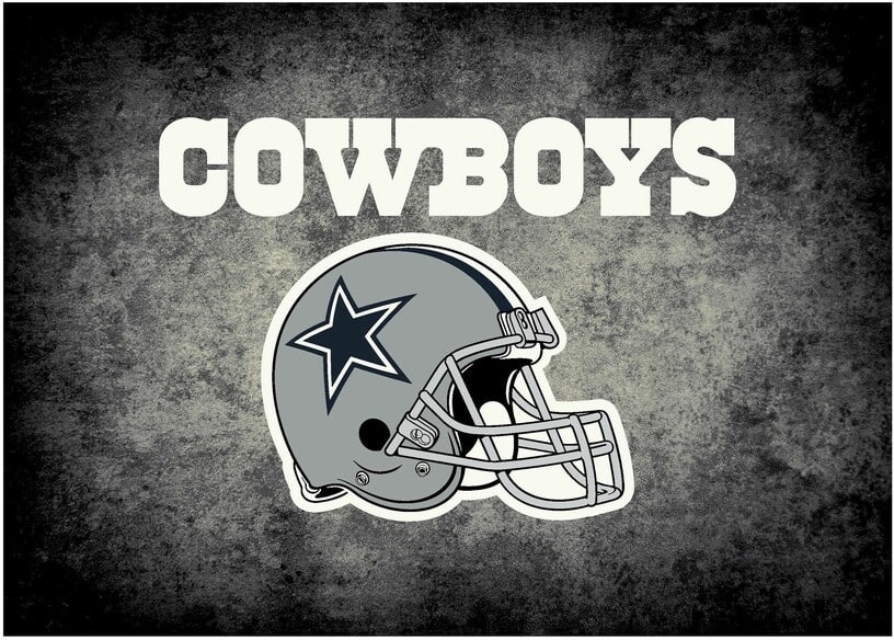 Imperial NFL Dallas Cowboys  Distressed Rug